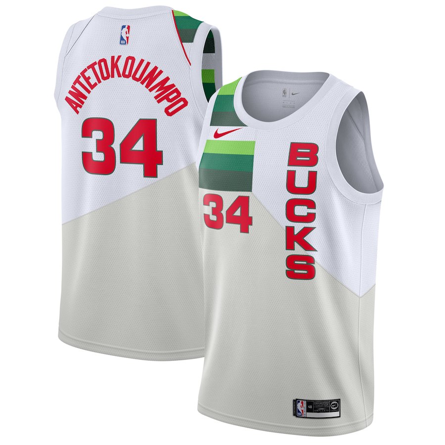 Giannis Antetokounmpo, Milwaukee Bucks 2018/19 - Earned Edition - Haga click en la imagen para cerrar